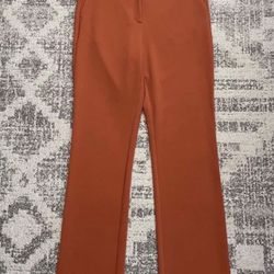 Aritzia Babaton Atelier Tall pants in Coral Size 10