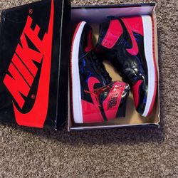 JORDAN 1 PATENT BRED size 10.5