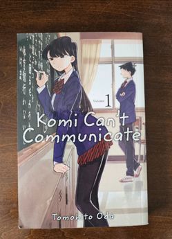 Komi Can't Communicate, Vol. 1 - Paperback By Oda, Tomohito - VERY GOOD