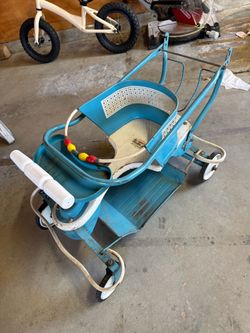Vintage 1950’s stroller / push car