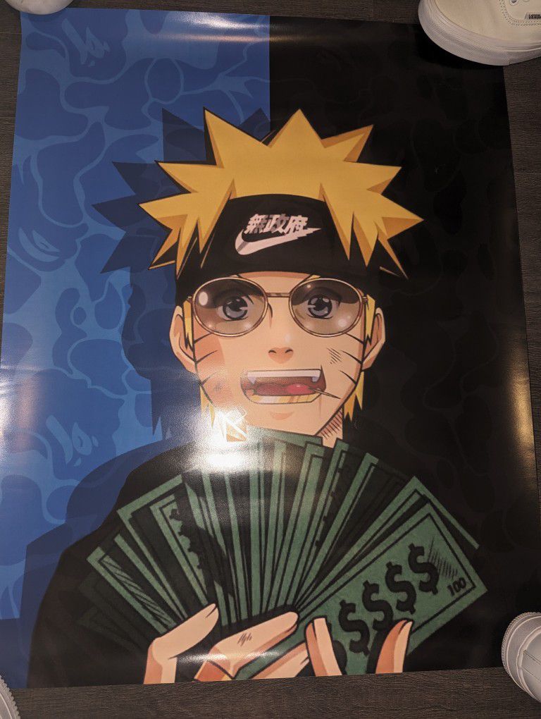 Naruto Hypebeast Poster