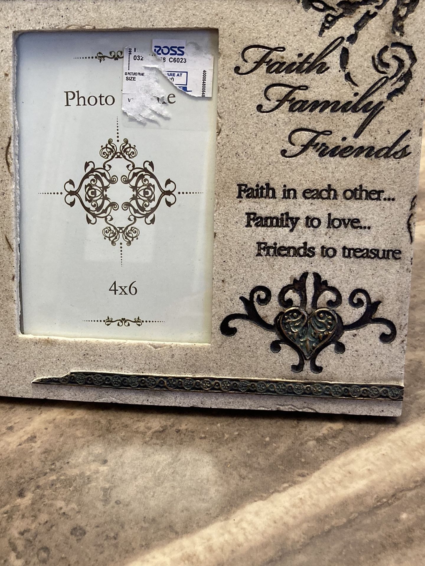 Faith,family,friends Picture Frame