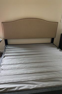 Free king bed frame