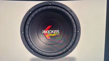 Kicker CompVR 01C10VR2 10” Dual 2-Ohm Voice Coil Sub