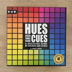 Hues And Cues A Guessing Game Of Color And Clues by Scott Brady