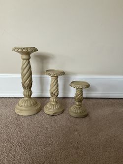 Pillar Candle Holder Set