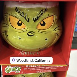 Grinch Cookie Jar 