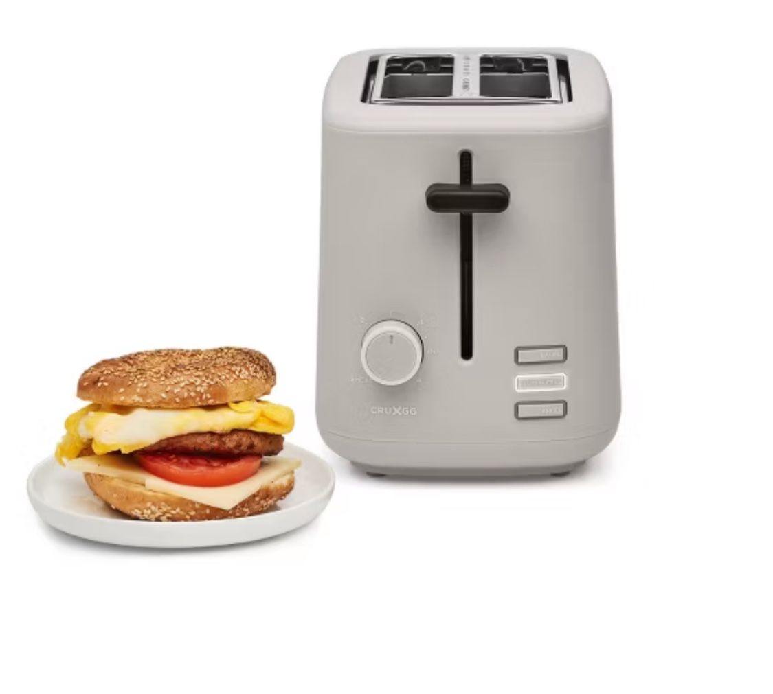 CRUXGG 2 Slice Toaster