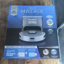 Shark matrix self empty robot