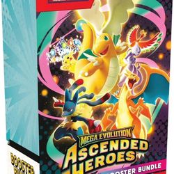 Pokémon TCG Mega Evolution-Ascended Heroes Booster Bundle