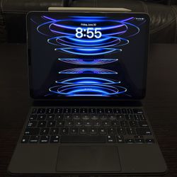 Apple iPad Pro 11” M2 (128GB Wi-Fi) + Magic Keyboard + Apple Pencil 2nd Gen - Excellent 