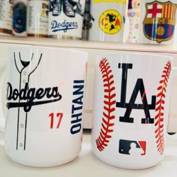Dodgers Championship Cups 