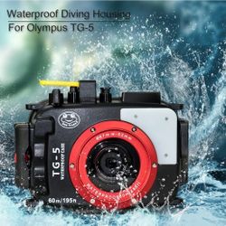 SeaFrogs Waterproof Housing Waterproof Case with Standard Port Kit for Nikon Z7, Compatible with Nikon Z6