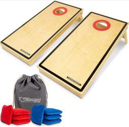 GoSports Tournament Edition Regulation Cornhole Game Set