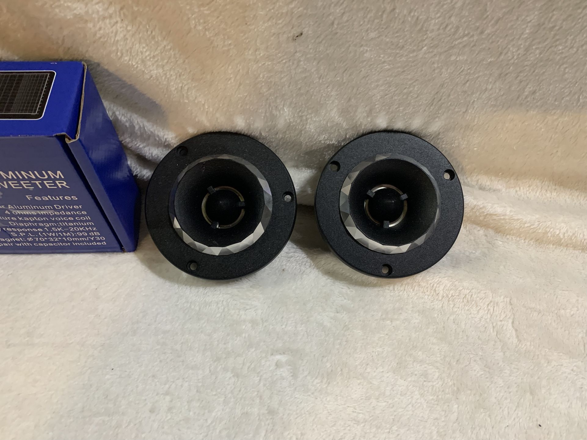 Brand New Pair 3.75” Kong Audio Aluminum Bullet Tweeters ( Sold In Pairs - $25 Per Pair)