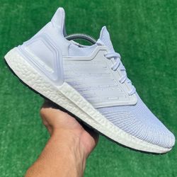 ADIDAS ULTRABOOST 20 “TRIPLE WHITE” (Size 10, Men’s)