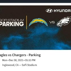 Chargers vs. Eagles Parking