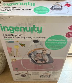 Electric baby swing