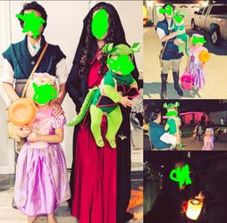 Tangled - Rapunzel - Mother Gothel Halloween costume