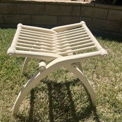 Wooden Folding Stool