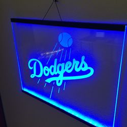 Dodgers light display