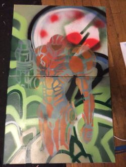 Original artwork on canvas