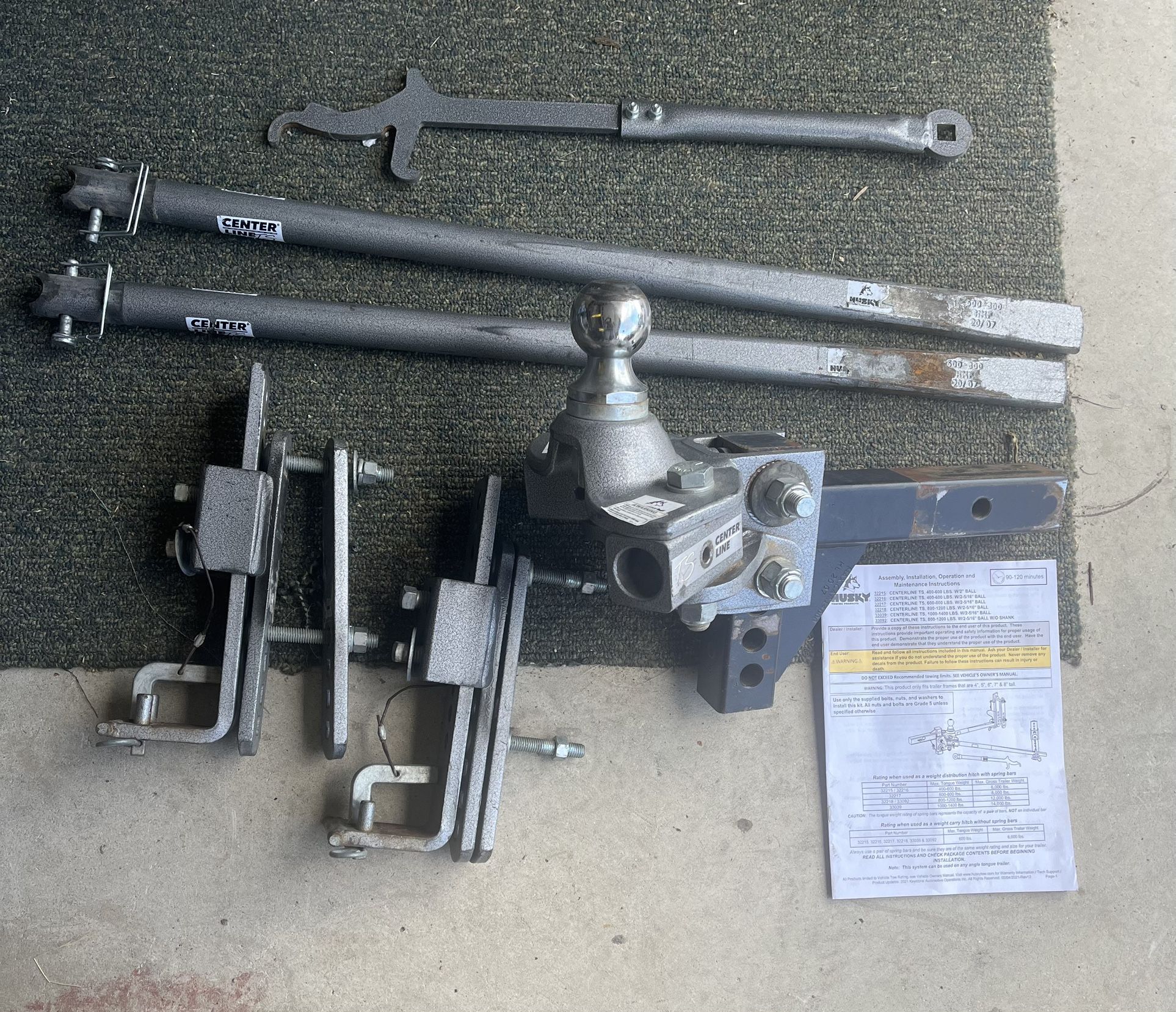 Husky Weight Distribution Hitch 32217