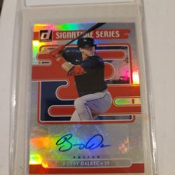 2021 Donruss Bobby Dalbec Auto