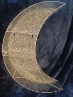 Moon Crescent Wall Shelf