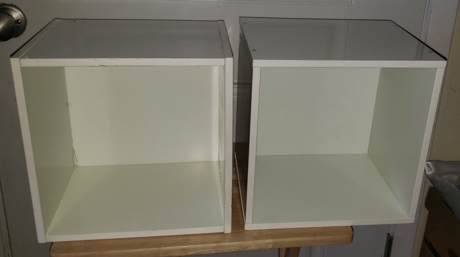 Ikea Wood Cube Book Shelf Storage Shelves