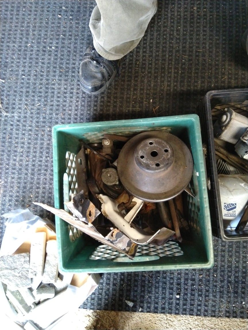 Miscellaneous OEM Parts Off Of 72 GMC Pickup