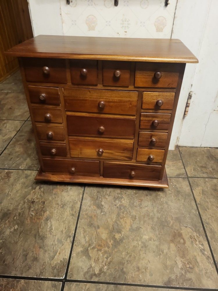 Vintage  Apothicary Cabinet