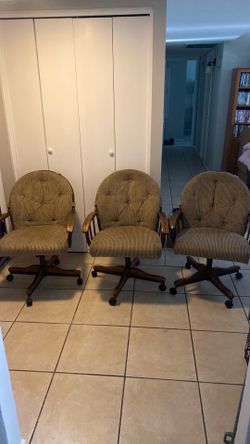 3 chairs