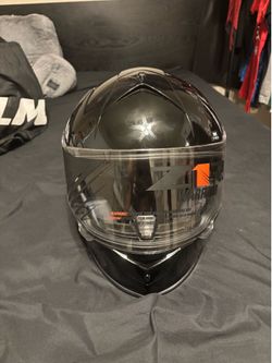 Z1R Warrant Black Helmet