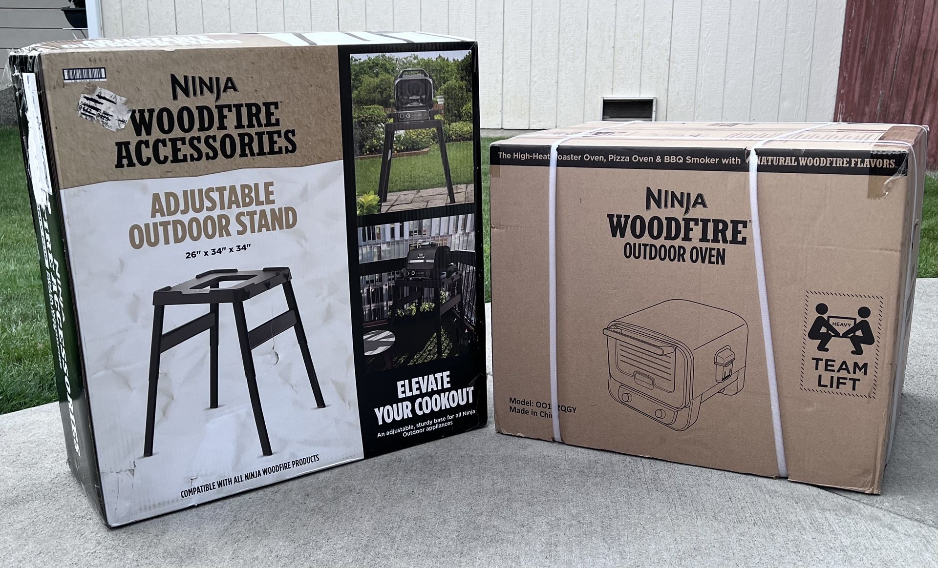 Ninja Woodfire Outdoor Oven And Stand