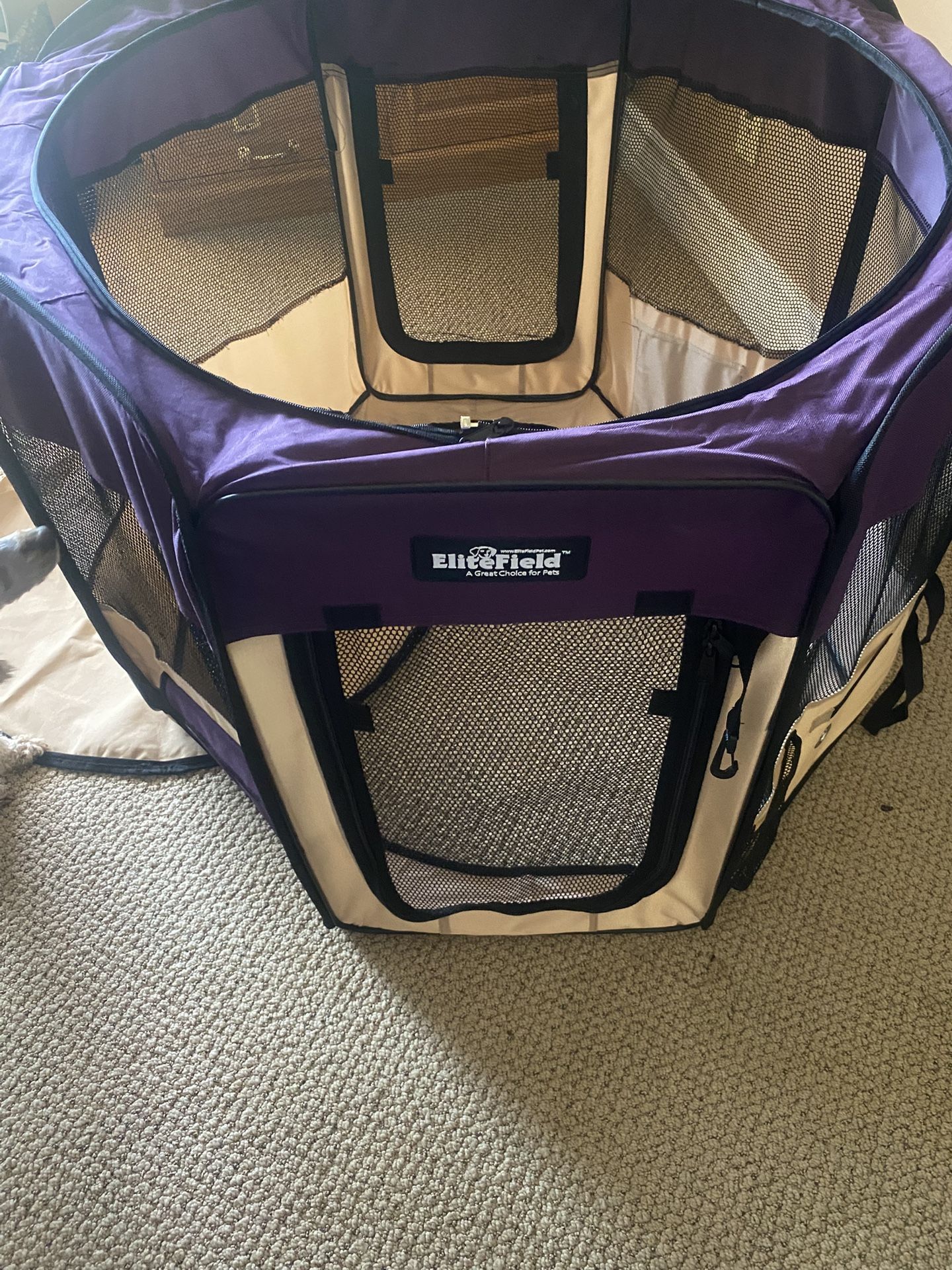 Portable Soft Pet Playpen