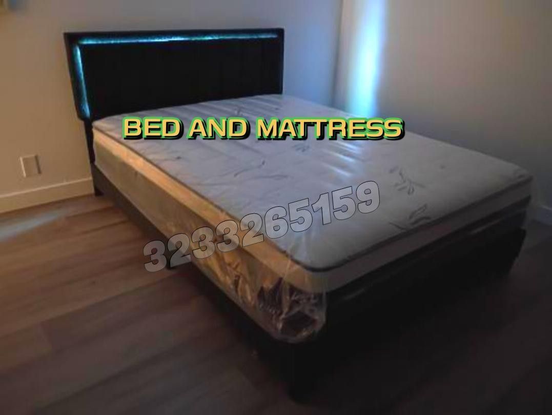 Queen Size Bed And Mattress