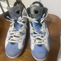 Jordan 6 UNC White Size 7.5