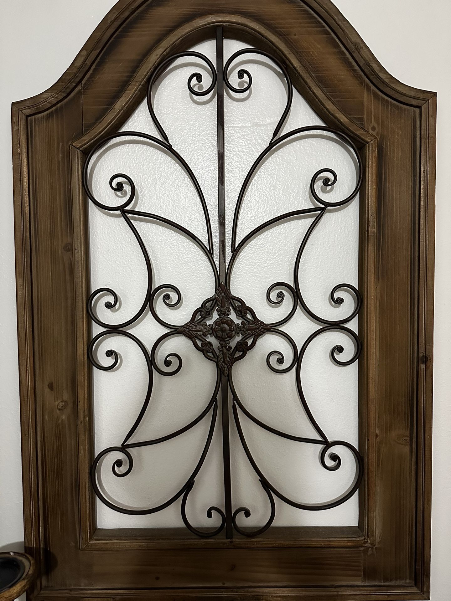 Metal Arch Wall Pkaque