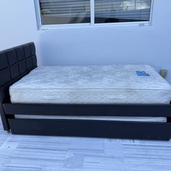 Cama personal con extensión gratis