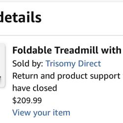 Foldable Treadmill 