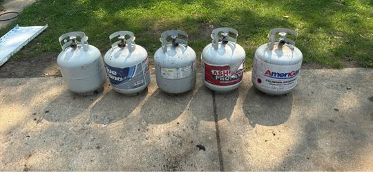 Empty Propane Cylinders