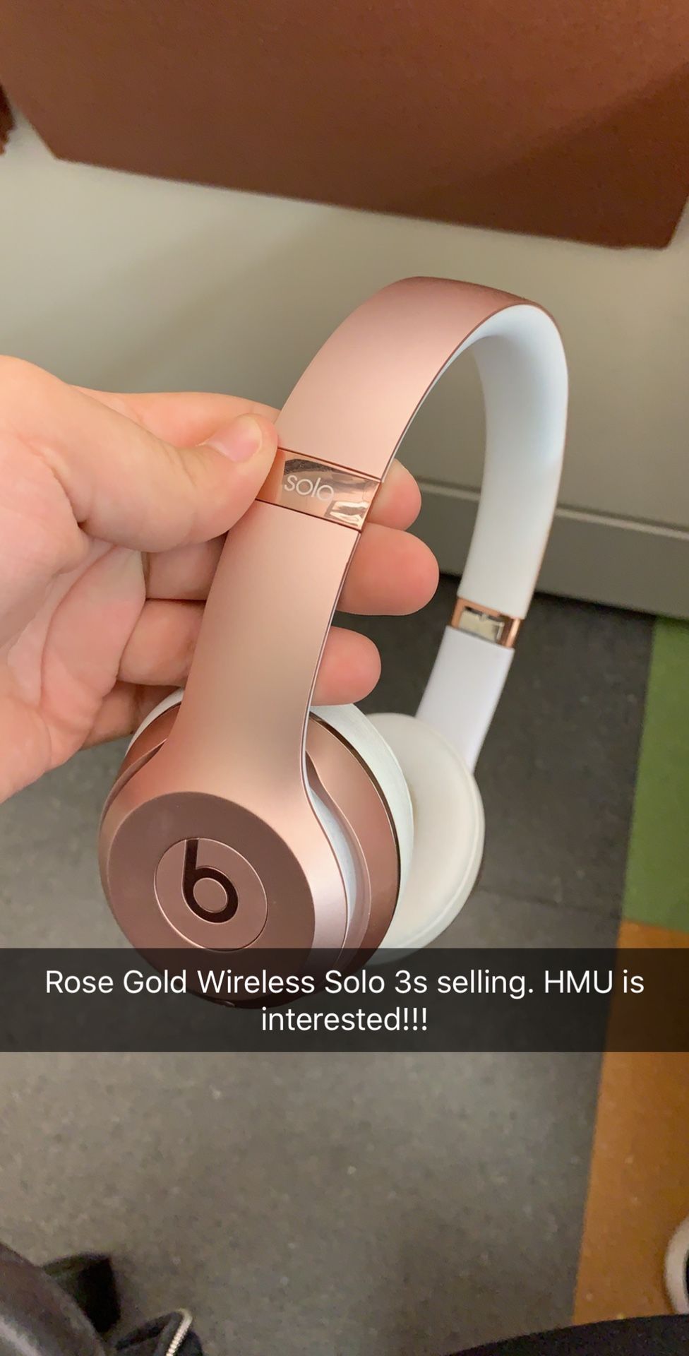 Beats Solo 3 Wireless Rose Gold