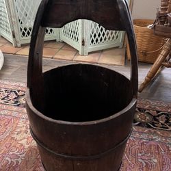 Antique Water Bucket 