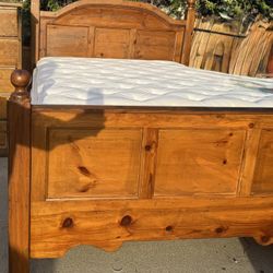Queen Size Bed Frame Set