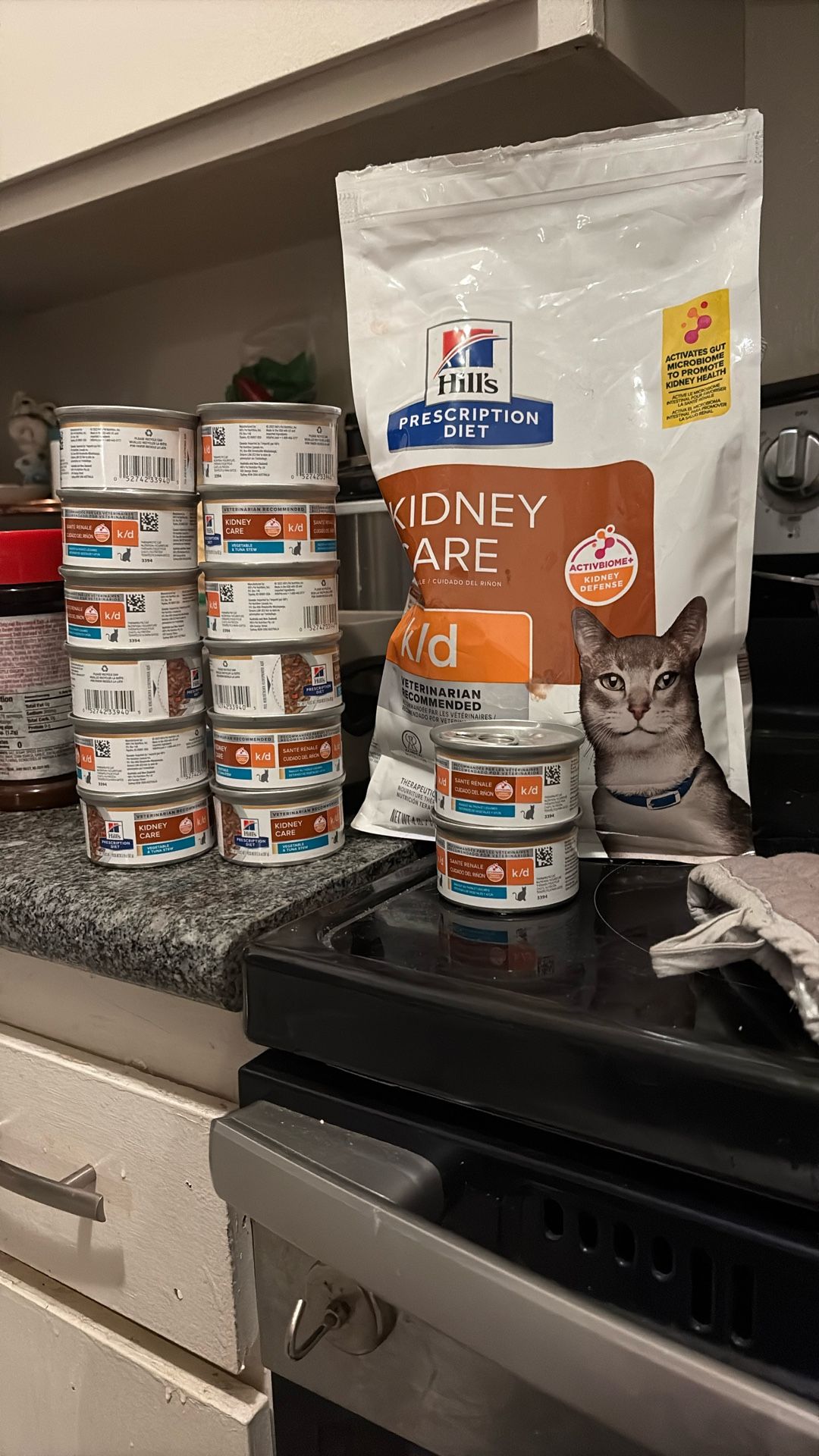 Hills Cat Prescription Wet And Dry Food K/d
