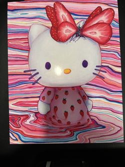 Hello Kitty Artwork Poster Print