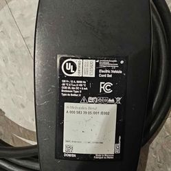 Charging cable Mercedes-Benz 220V - Type 2, 8 A