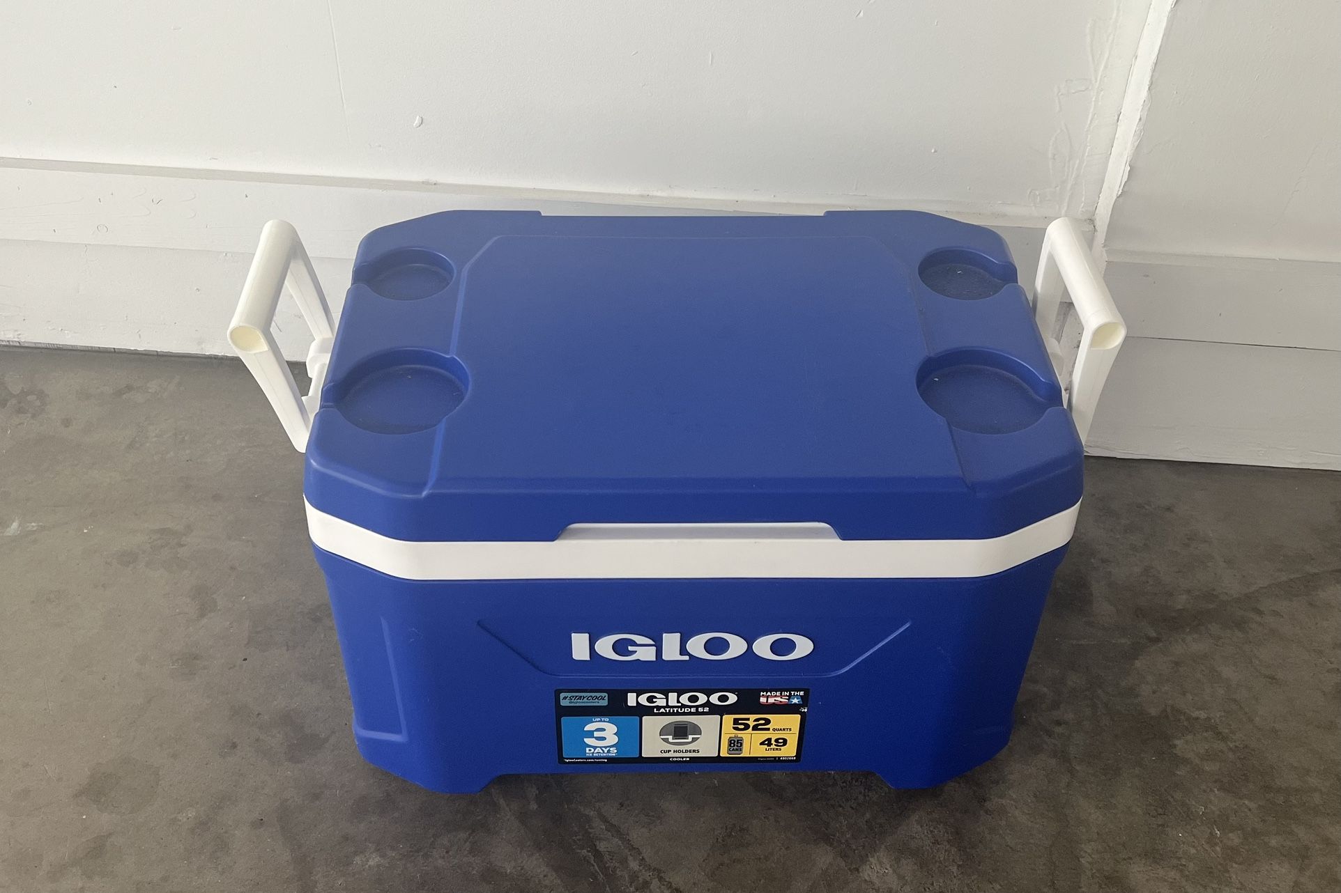 Igloo 52-Quart Cooler - never used