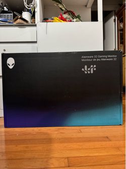 Alienware 32” gaming monitor